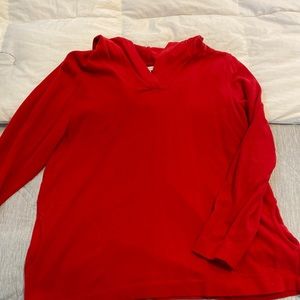 Pure Jill Fleece Crossover Hoodie